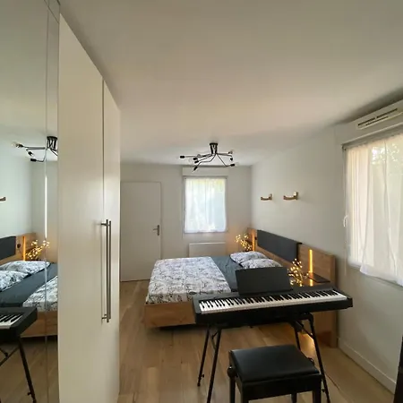 T2 Cosy - Balcon Et Parking A 10 Min De Bordeaux *